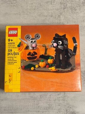 Lego Halloween Cat and Mouse Set (#40570)